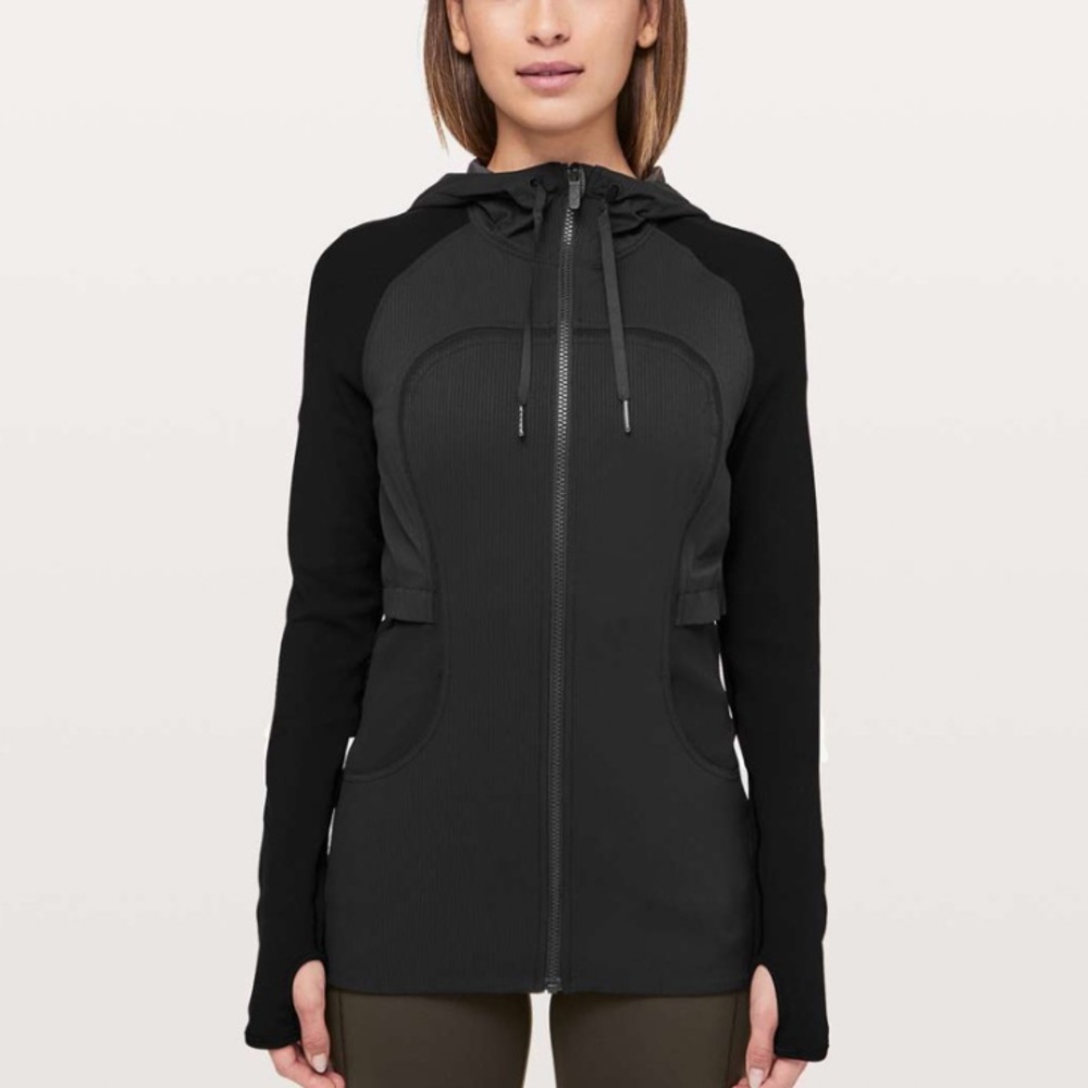 Lululemon Dance Studio Jacket Rib Sleeve NWOT 12